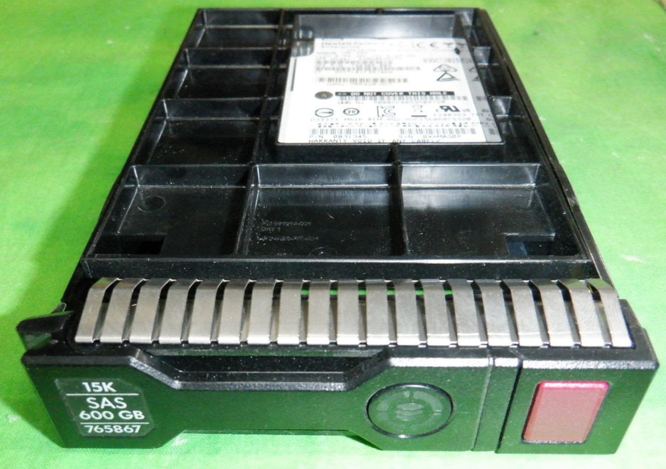 HP  765867-001  600GB 15K SAS INTERNAL HDD HP 3.5 inch Caddy