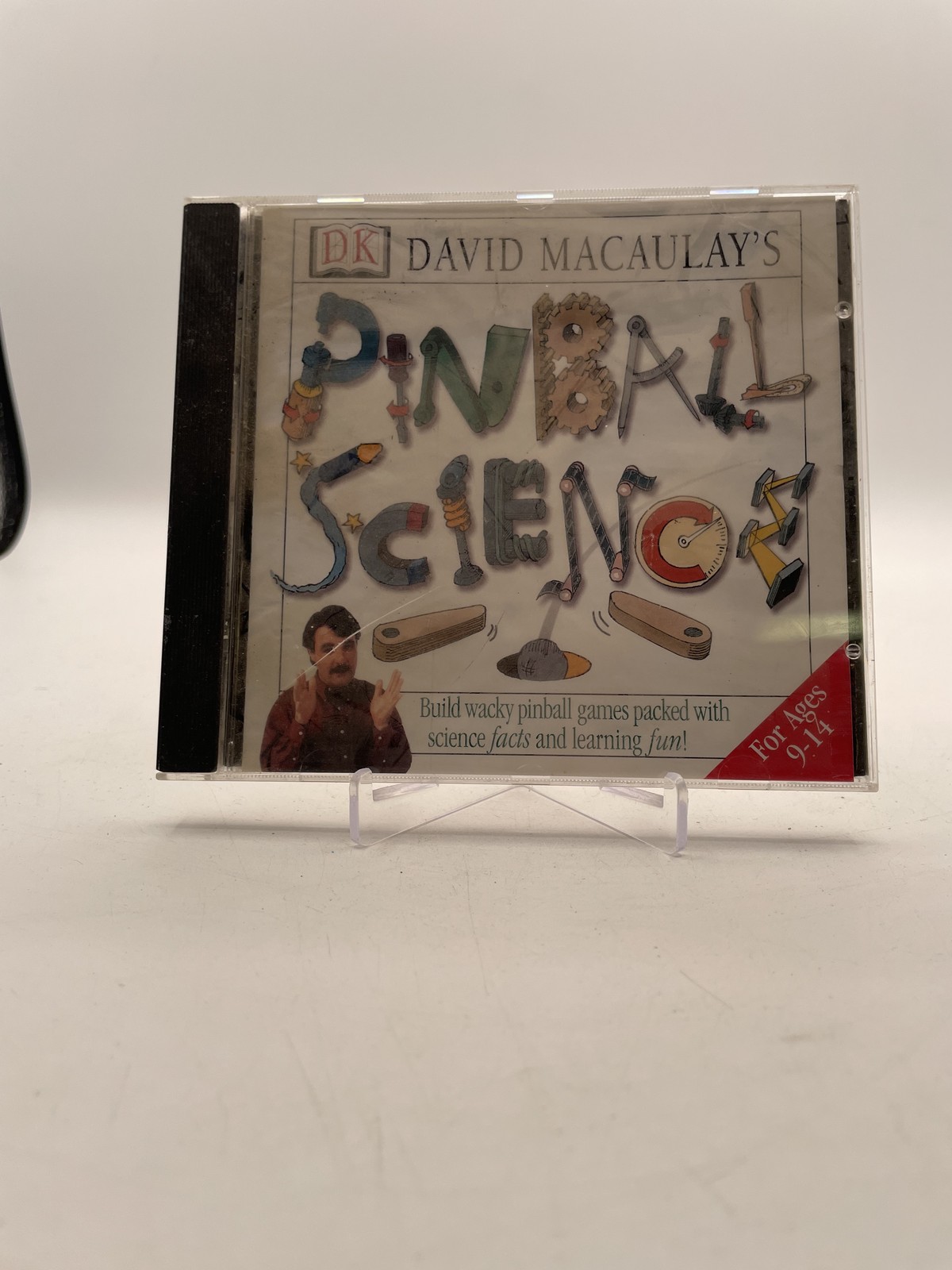 DK David Macaulay's Pinball Science PC Mac CD-ROM Educational Game Ages 9-14