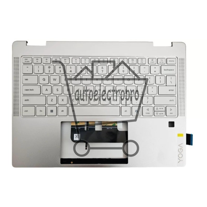 5CB1R83531 New Palmrest C Cover US Backlit KB FP For Yoga 7 2-in-1 14AKP10 83JR