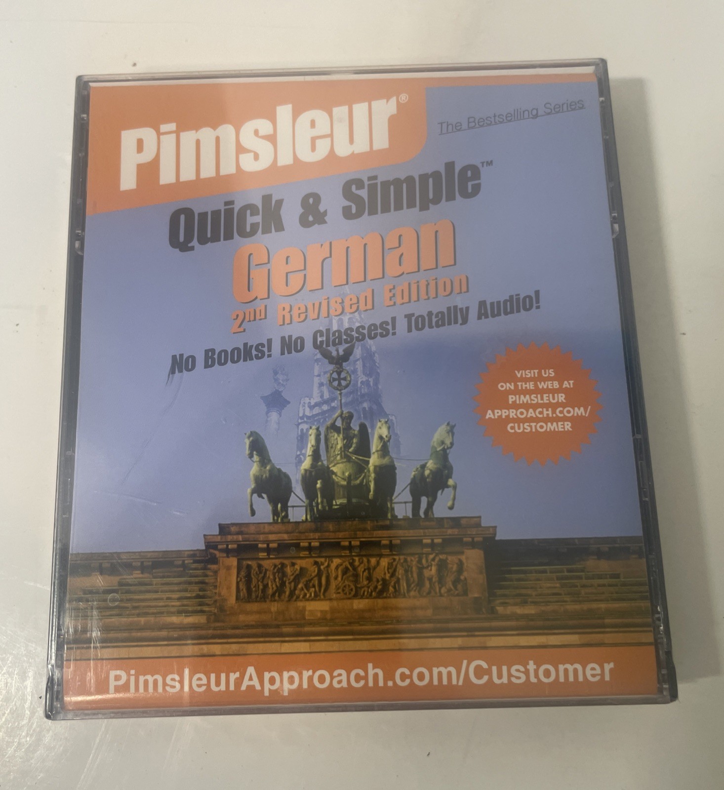Pimsleur Quick & Simple German Language 2nd Revised Edition CD Audio Lessons NEW