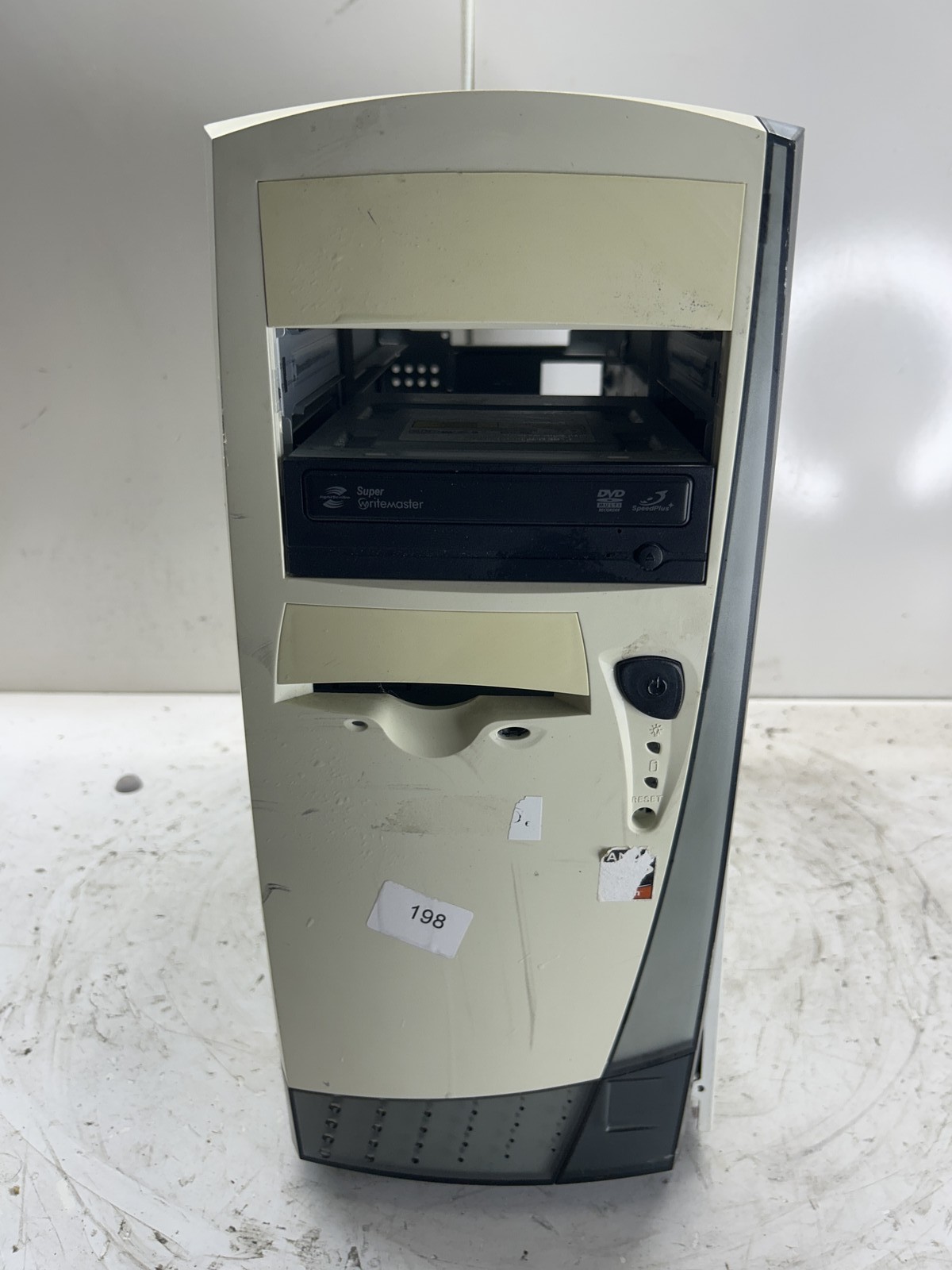 Vintage Beige ATX Desktop Computer Case