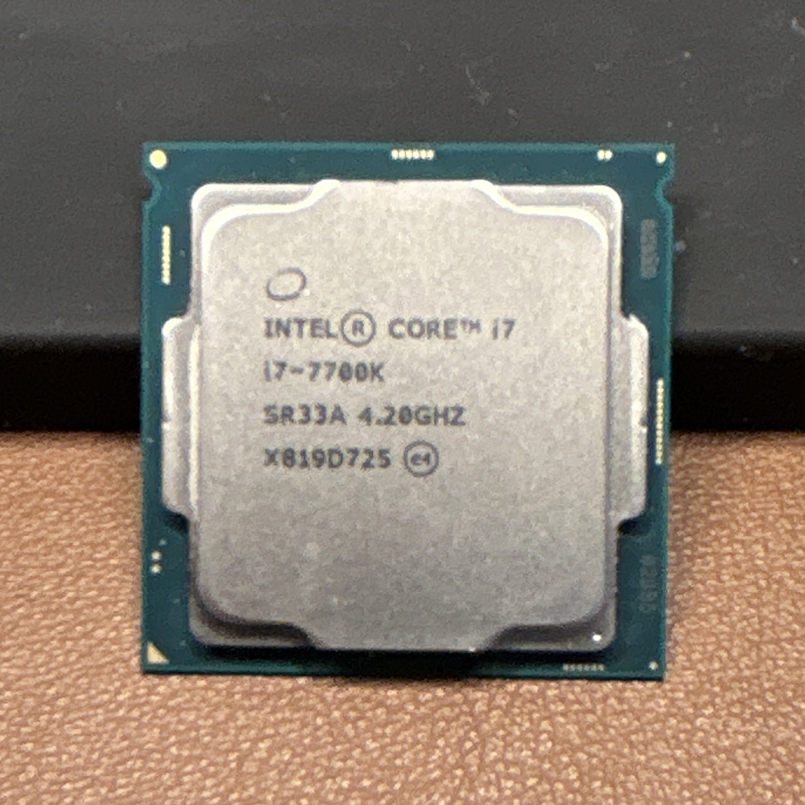 Intel Core i7-7700K 4.20GHz 4-Core LGA1151 CPU SR33A 8MB L3 8 GT/s