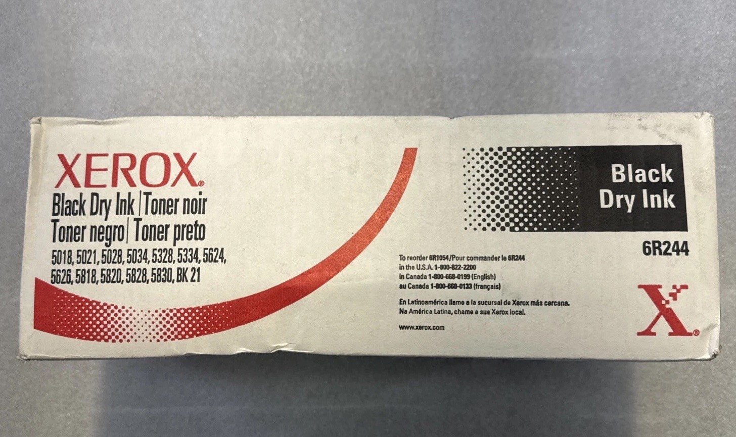 Genuine Xerox 6R244 Black Toner Cartridge  NEW 5018 5028 5034 