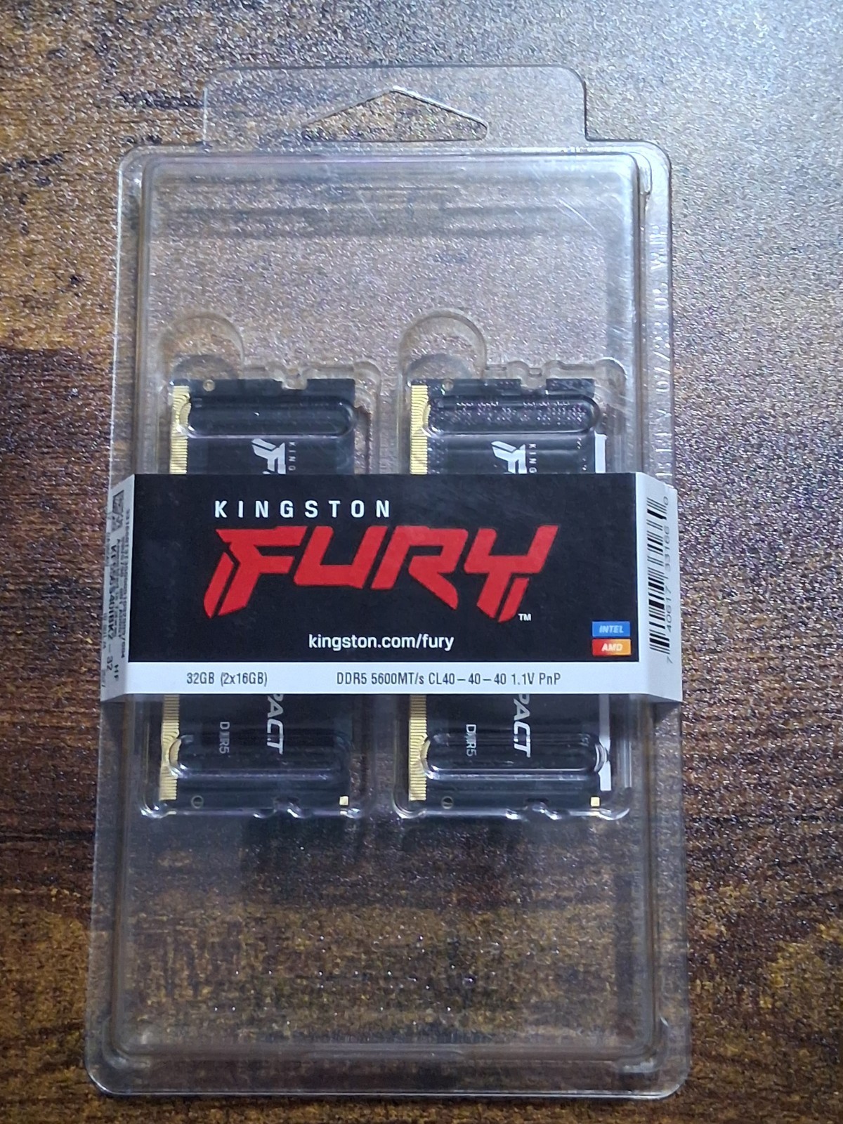 Kingston FURY Impact 32GB (2x16GB) DDR5 5600 SODIMM RAM