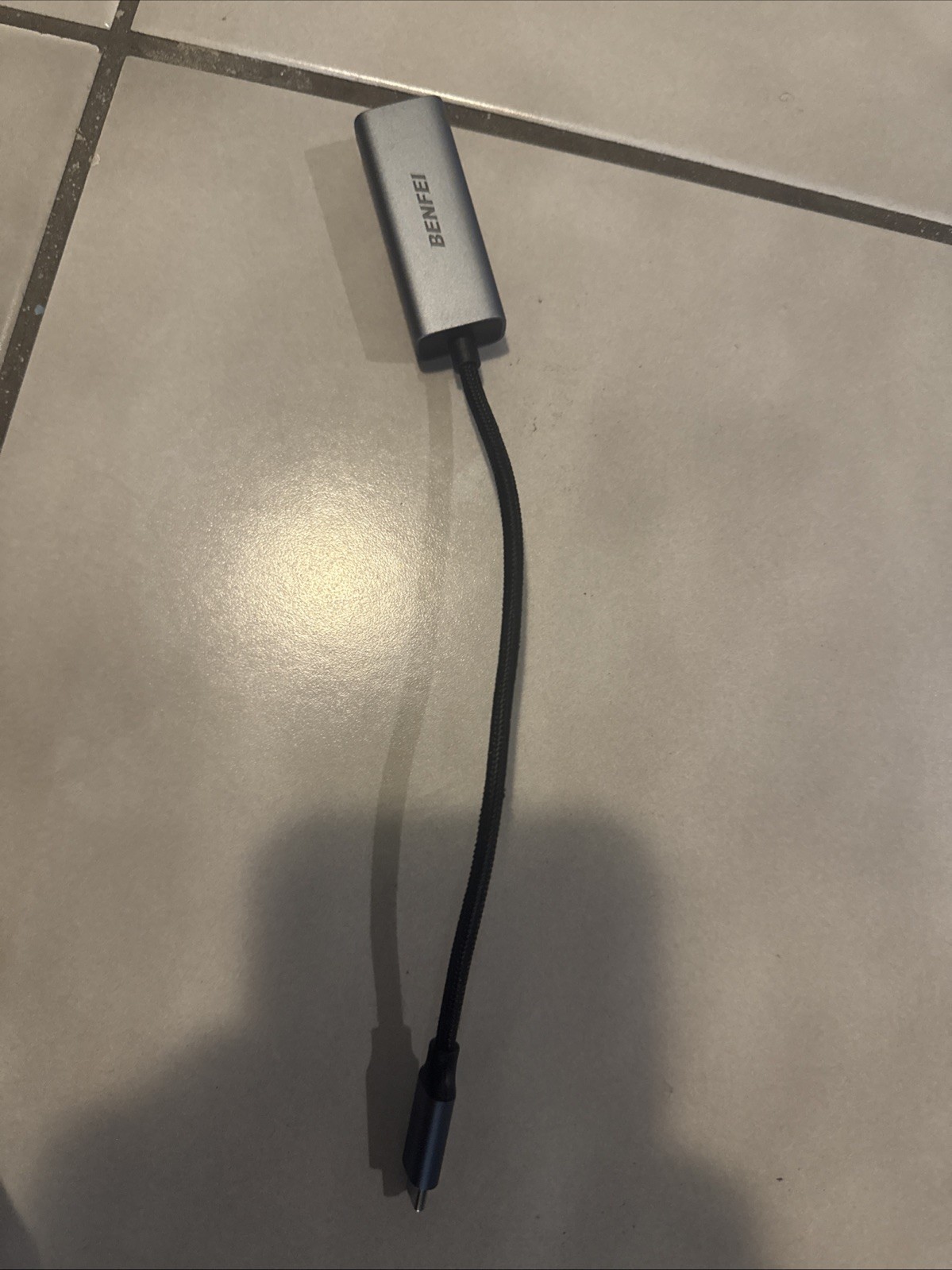 BENFEI USB-C to Ethernet Adapter, USB Type-C (Thunderbolt 3/4) to RJ45 Gigabit