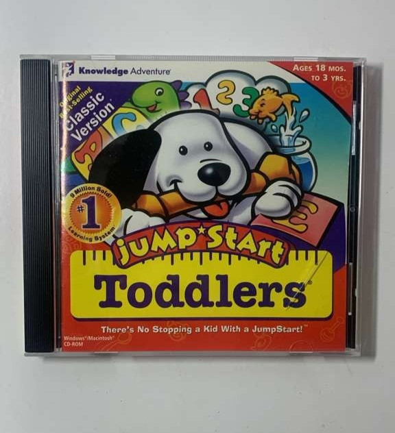 Jump Start Toddlers Classic Version Windows 98/95 PC CD-ROM