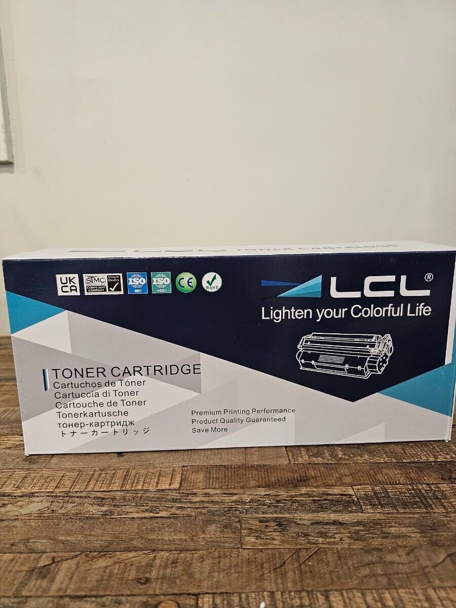 LCL Toner Cartridges 2 Pack Set NEW Sealed TN760 TN730 BLACK Replacement Sealed