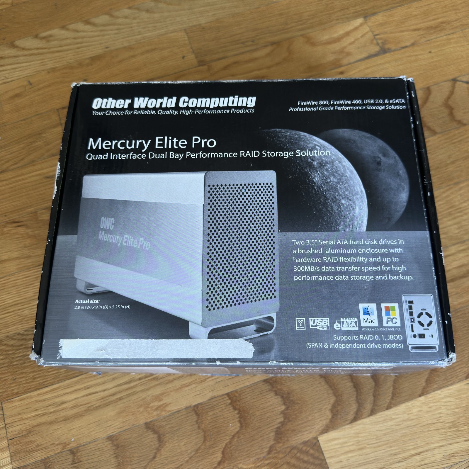 OWC Mercury Elite AL Pro Unit Only No Hard Drives