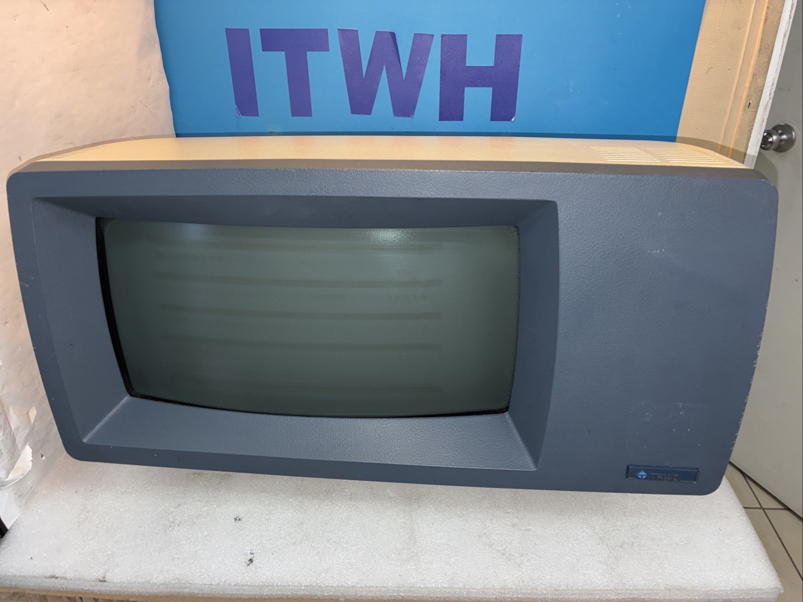 🔥 Vintage TRIAD Retro Green Screen CRT POS Terminal Cyberpunk Prop