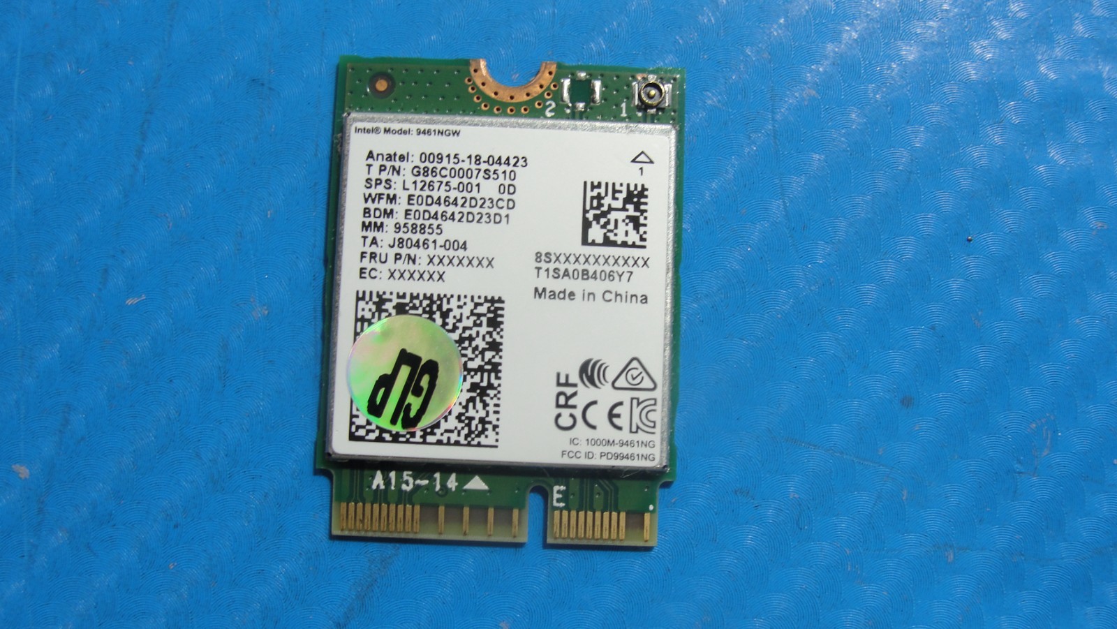 HP 15.6” 15-dw200 Genuine Laptop Wireless WiFi Card 9461NGW L12675-001