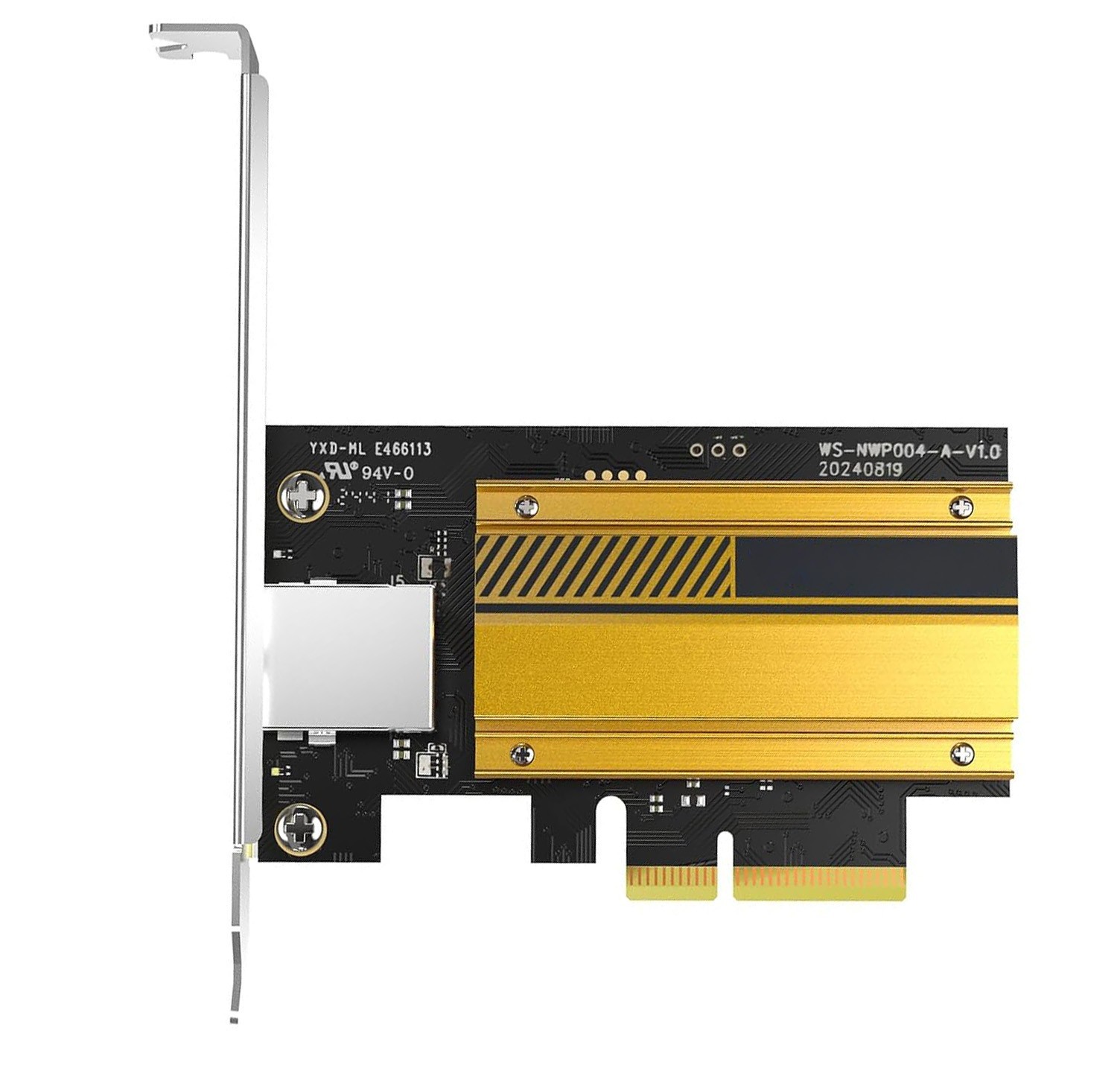 PCIe 10G Ethernet Card - AQC113 Controller - Software USB Stick Included