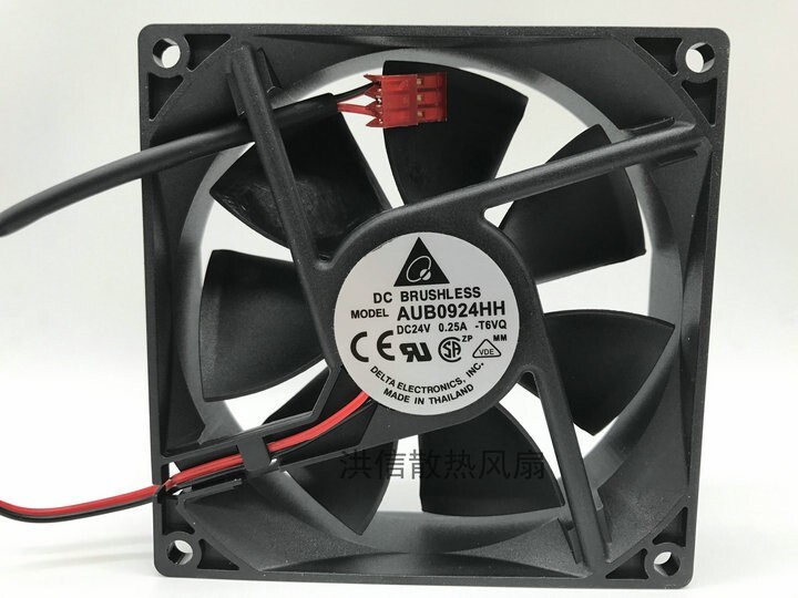 Delta 9025 AUB0924HH DC 24V 0.25A 90*25MM 90mm inverter cooling fan