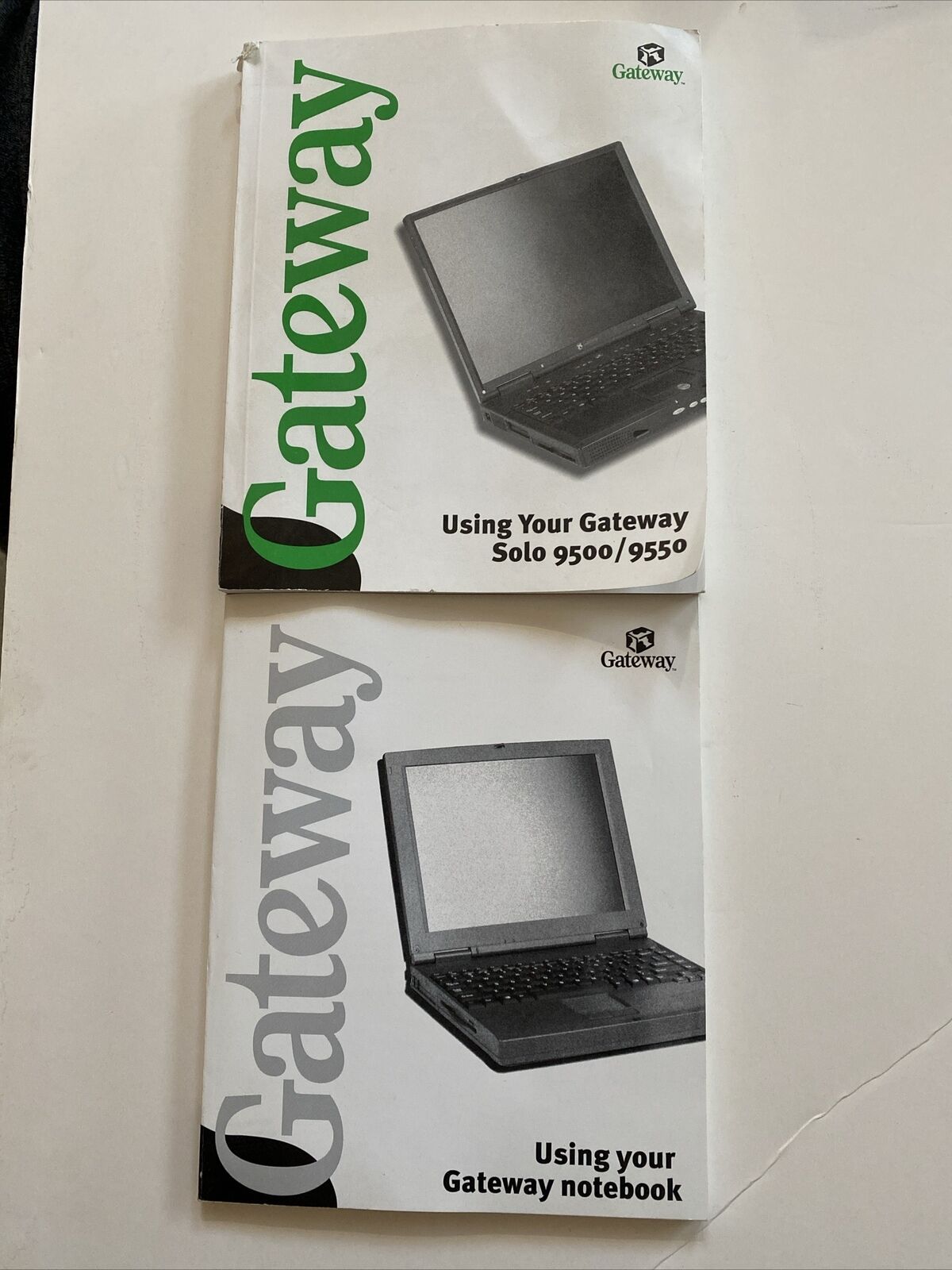 Gateway-Using your Gateway Solo 9500/9550 laptop manuals