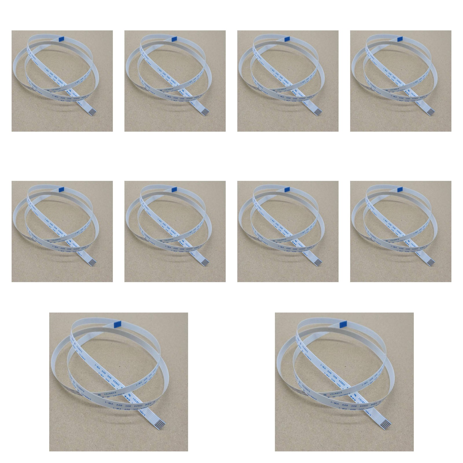 10pcs 6pin FFC Flex Flat Motor Cable For Epson ET-2751 ET-2715 ET-2714 ET-2721