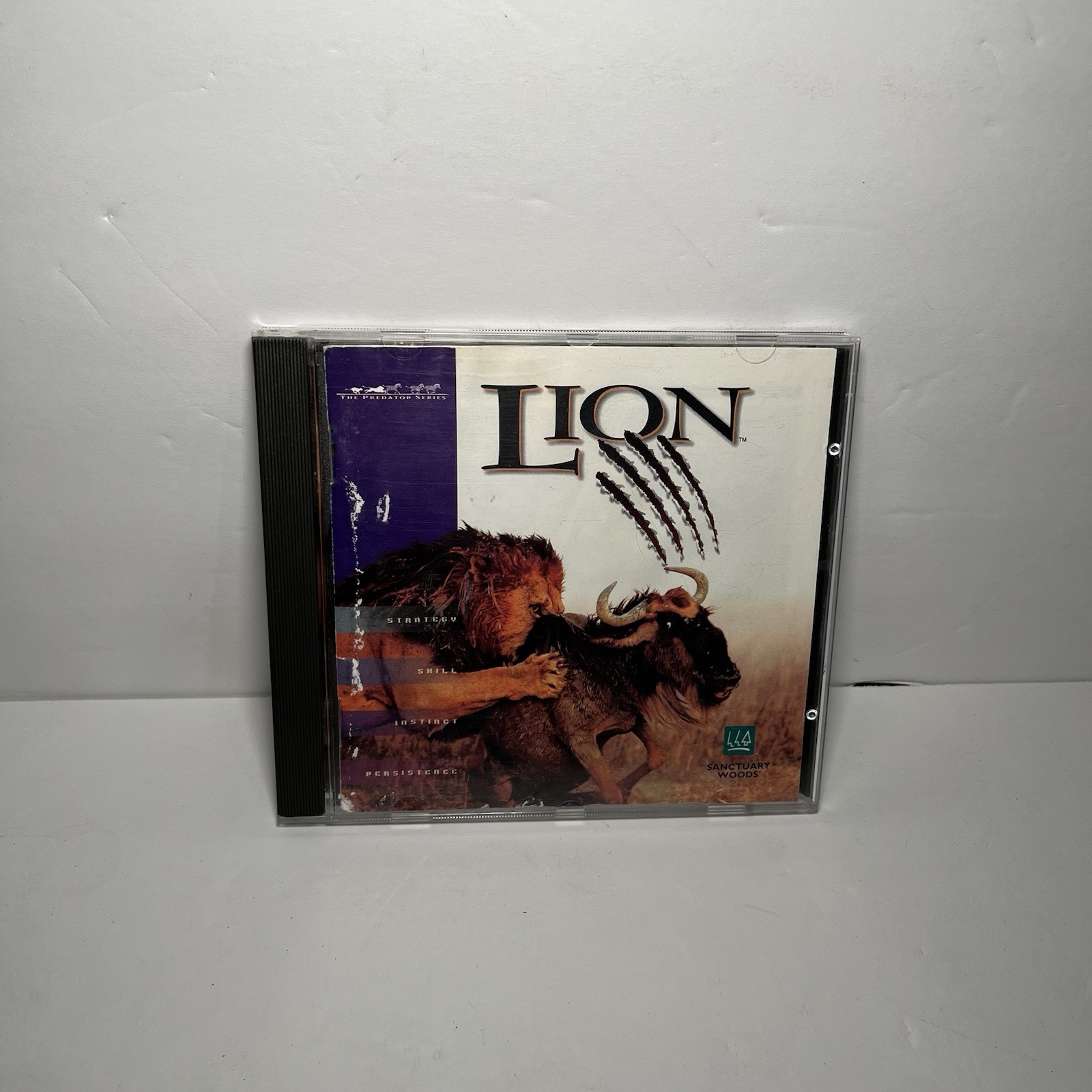 Lion The Predator Series 1995 A Wildlife Simulation PC CD Game - Sanctuary Woods