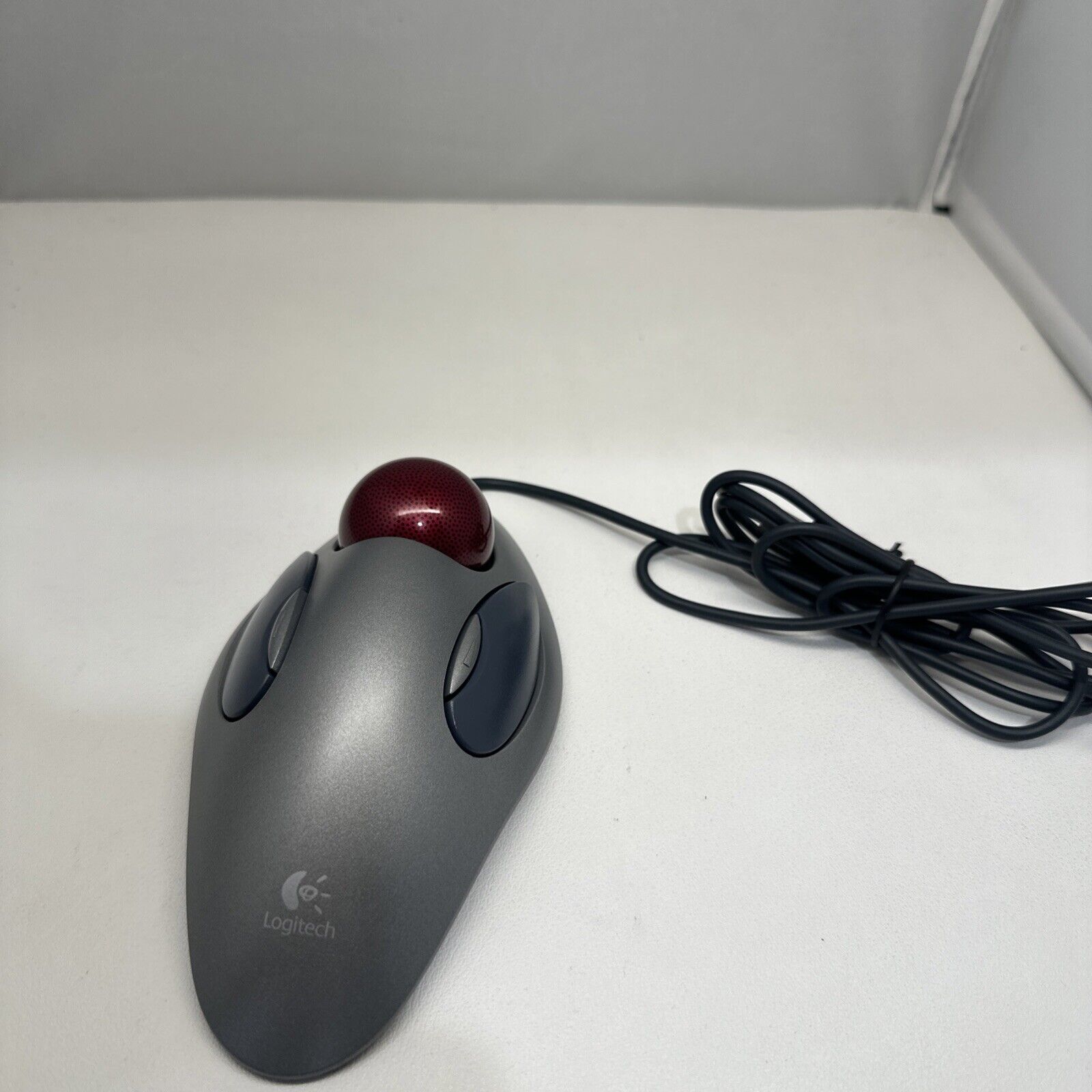 Logitech Trackman Marble USB Wired Mouse