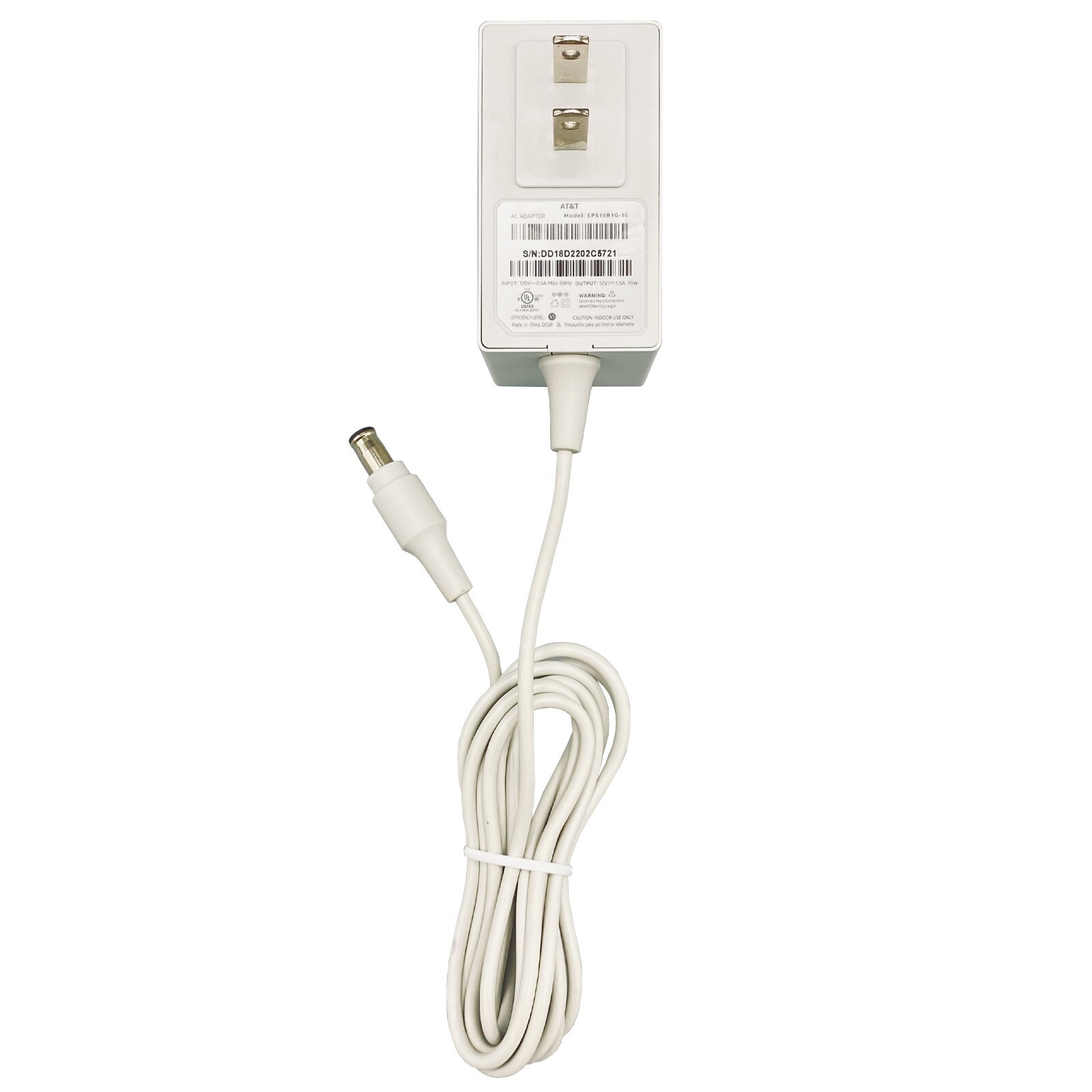 Original AT&T EPS18R1G-16 AC Power Supply Adapter 12V 1.5A 18W Plug-In Charger