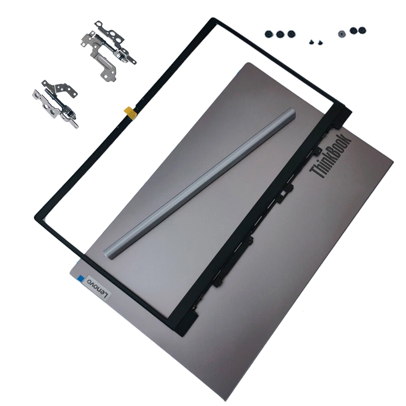 New LCD Rear Cover Bezel Hinges Kit for Lenovo ThinkBook 15 G2 G3 ITL ARE ACL
