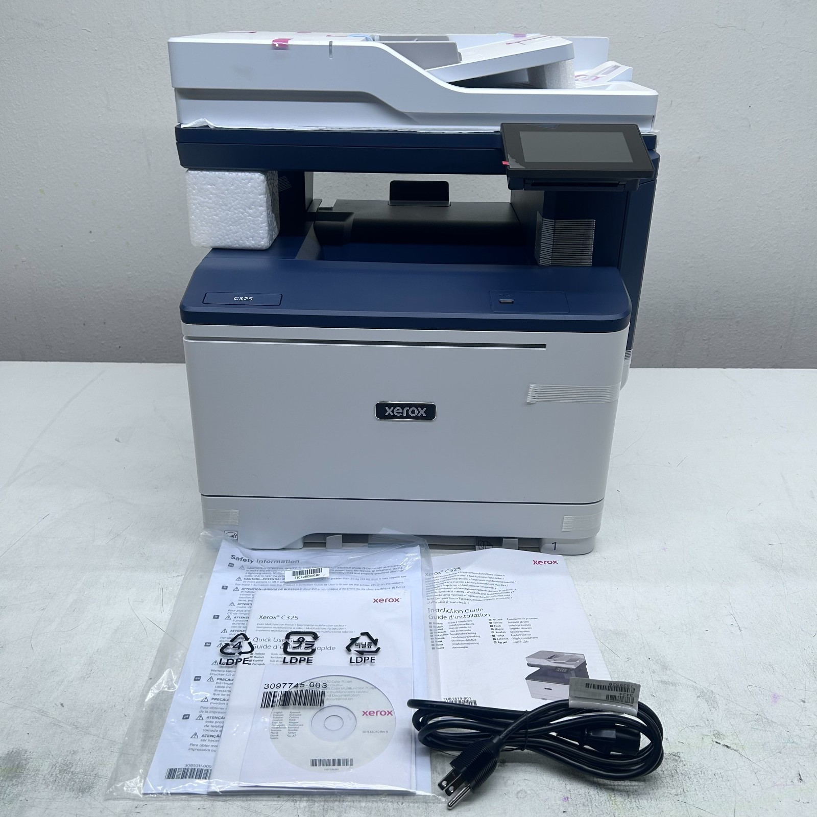Xerox C325 Color All-in-One Printer, Laser, DADF - LOCAL PICK UP