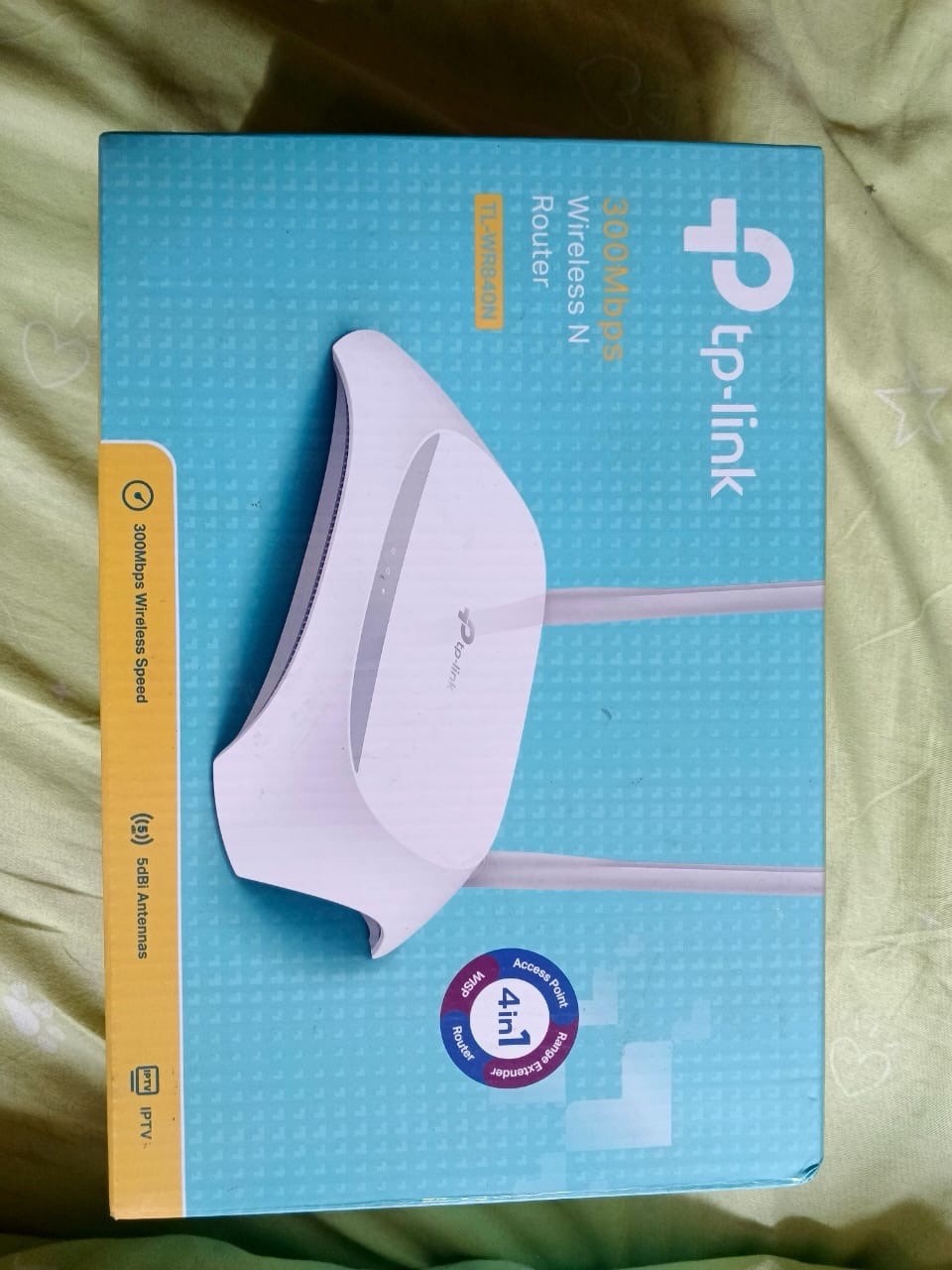 TP-LINK TL-WR840N 300Mbps Wireless N Router 4-Port LAN 2x2 MIMO White