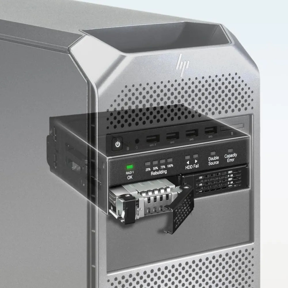 Icy Dock MB902SPR-B R1 ICY DOCK ToughArmor Dual 2.5 SATA RAID Removable Drive