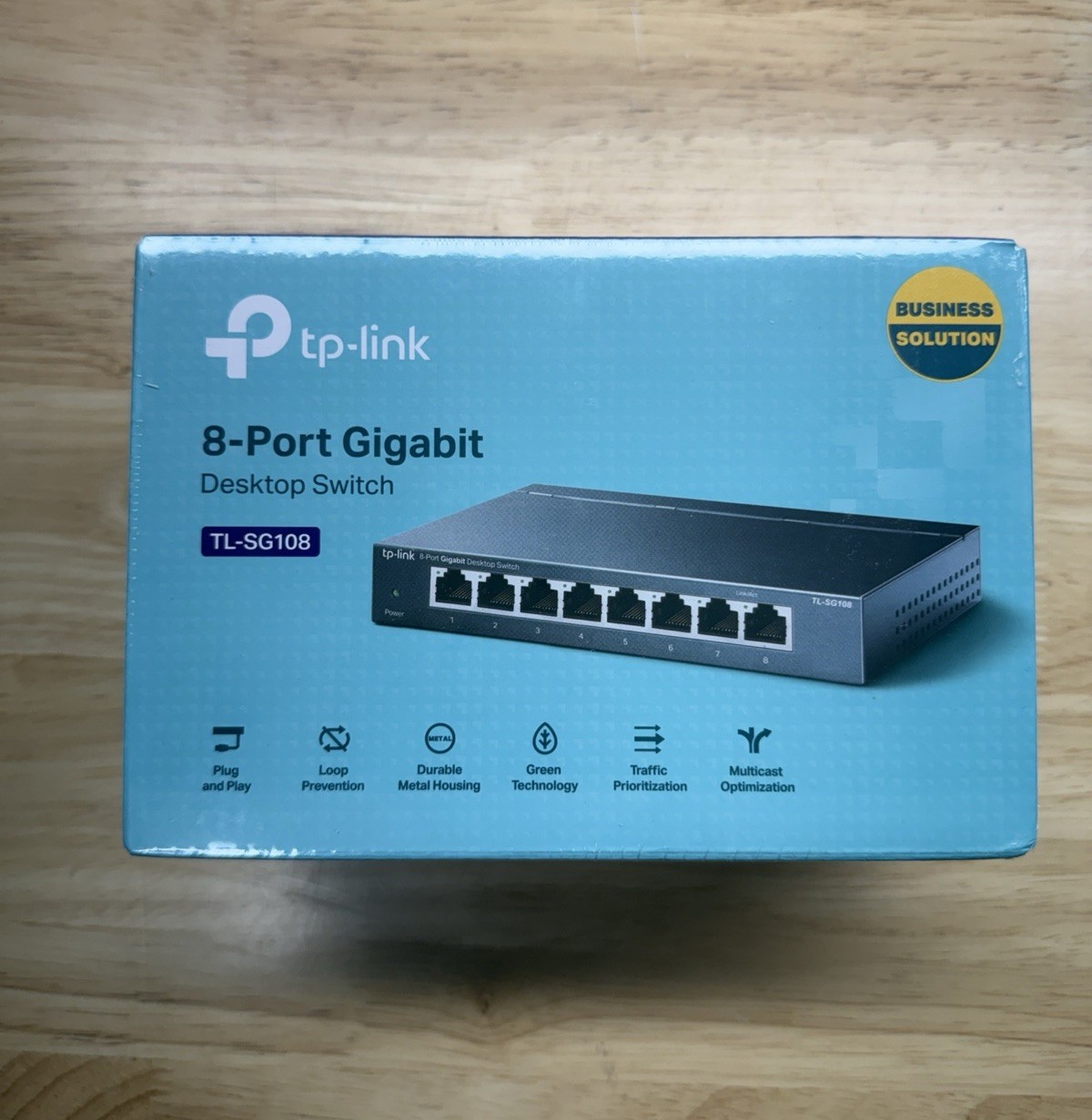 TP-LINK TL-SG108 8-Port Switch 10/100/1000Mbps Switch