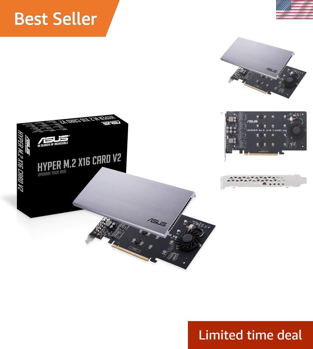 Upgrade Your Setup: Hyper M.2 X16 Card V2 for PCIe 3.0 with Intel VROC Support