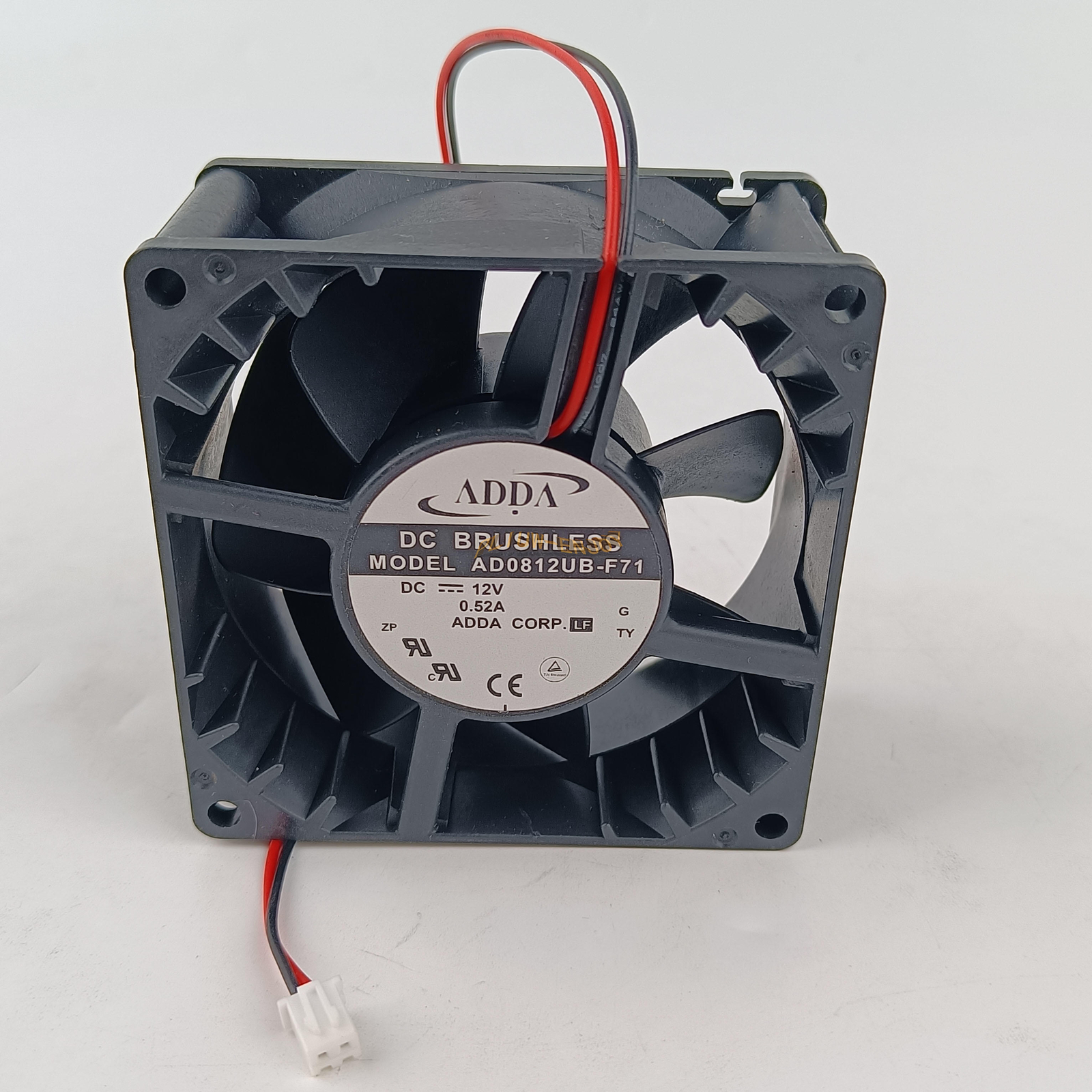 1PCS cooling fan AD0812UB-F71 8038 12V 0.52A