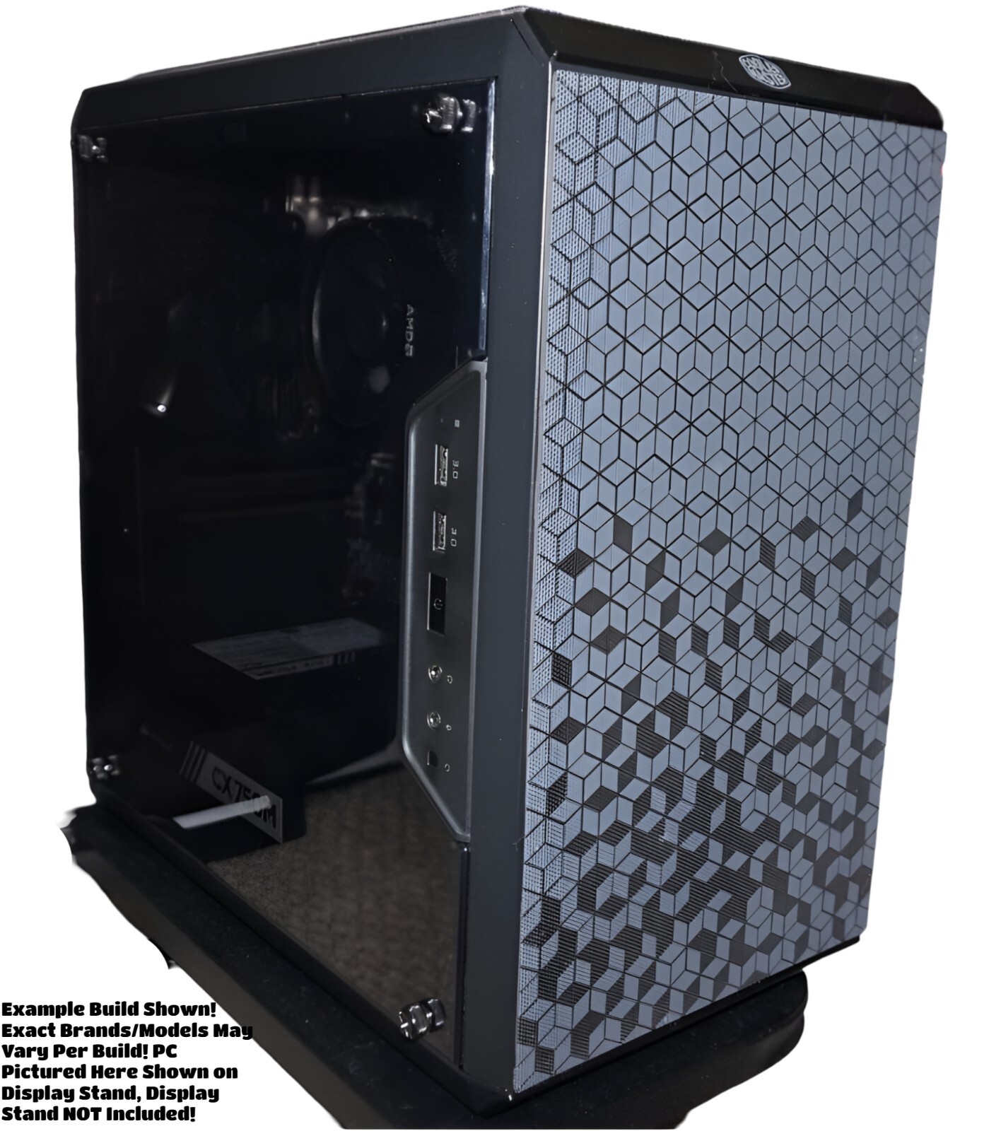 Gaming PC Ryzen 7 New Custom Gaming Computer 16GB RAM 512GB NVME SSD AMD Radeon