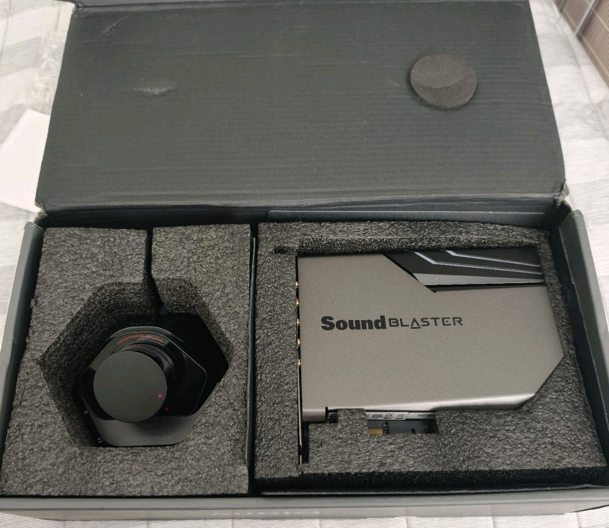 Creative Sound Blaster AE-7 PCIe Sound Card + Audio Control Module 127dB DAC,