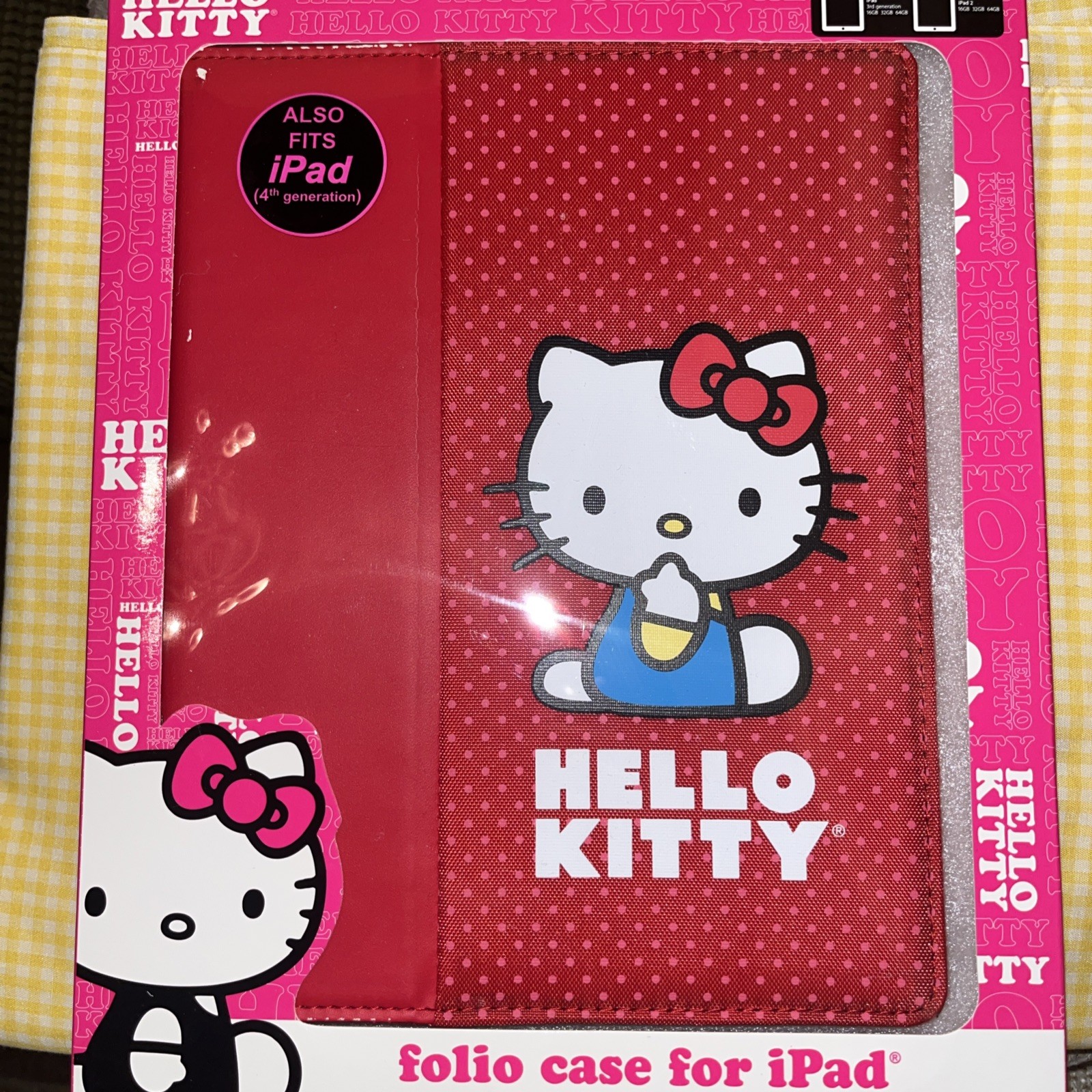 Spectra KY4347R Hello Kitty Ipad Case Generation 2 3 And 4