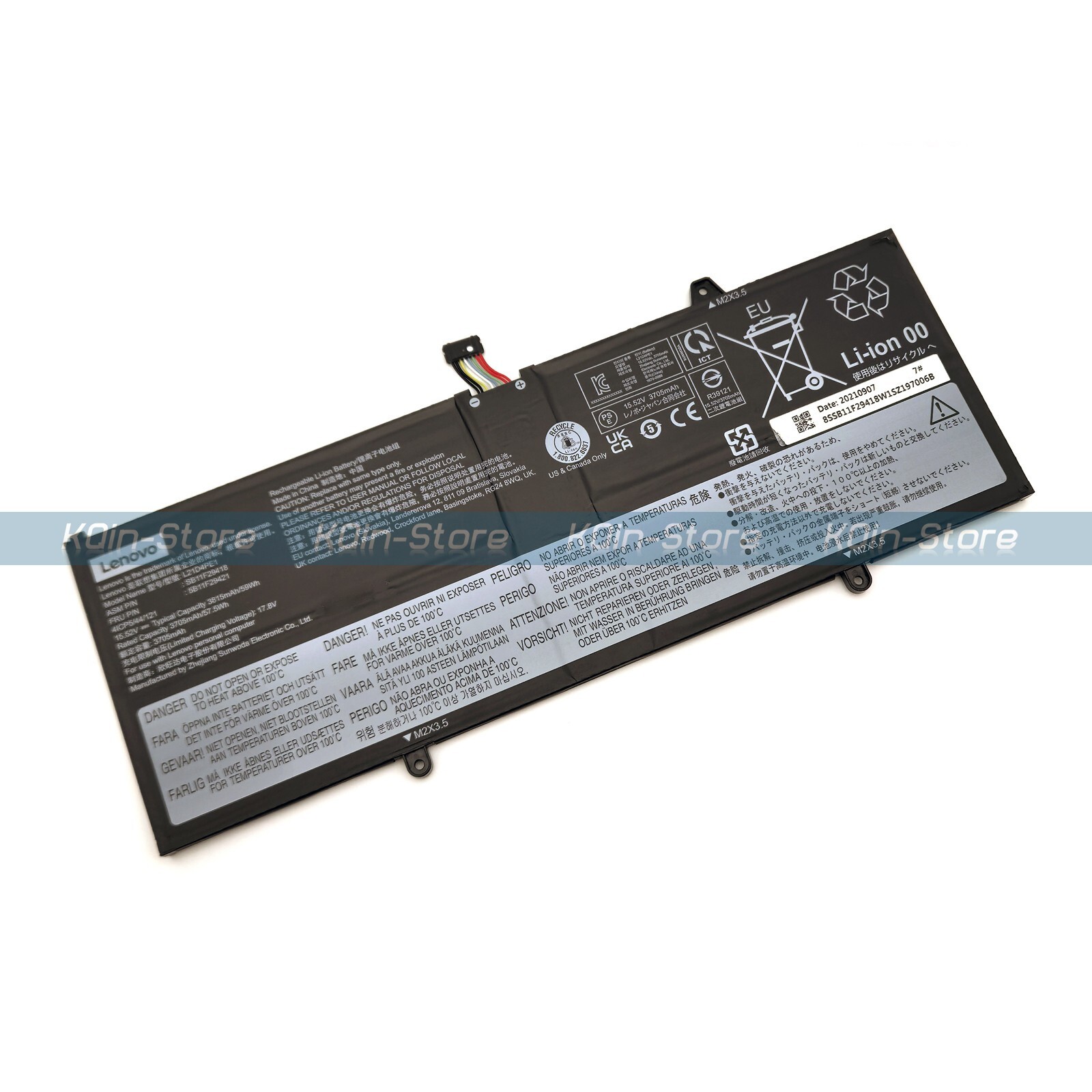 Genuine L21M4PE2 L21C4PE2 L21D4PE1 Battery for Lenovo Yoga 6 13ALC7 5B11F29411