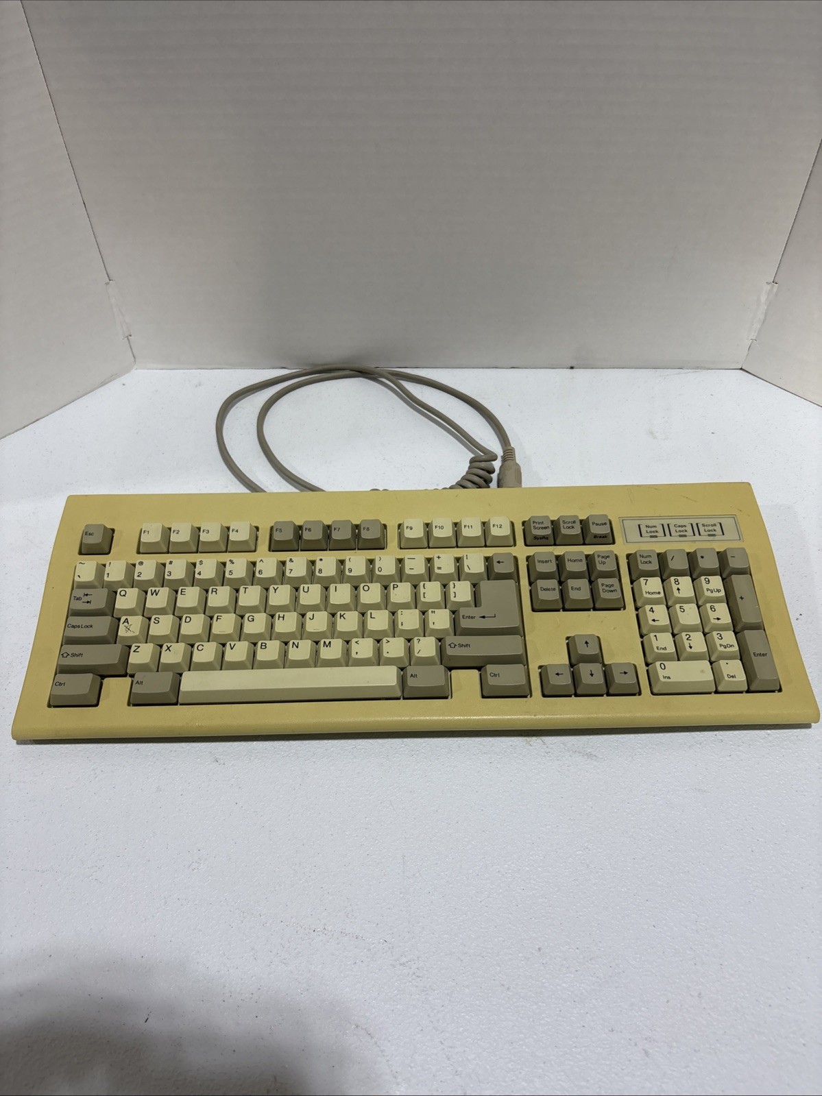 Vintage Chicony KB-5311 Mechanical AT Keyboard 5 pin plug PC Rare