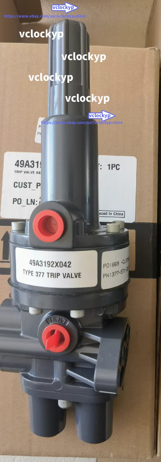 1PC NEW Fisher 377 TRIP VALVE Via DHL or FedEX