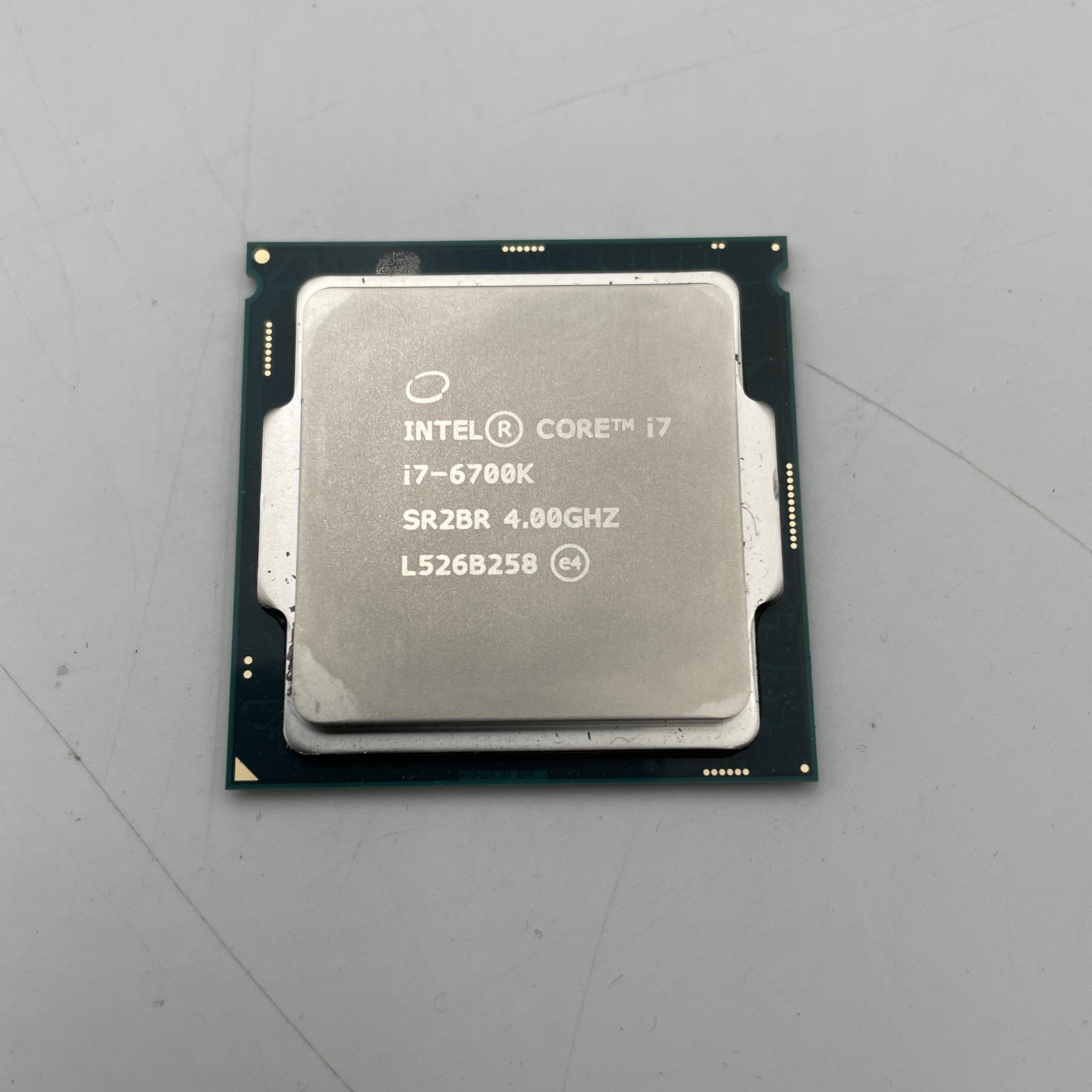 Intel Core i7-6700K 4.0GHz Quad-Core CPU Processor SR2BR LGA1151