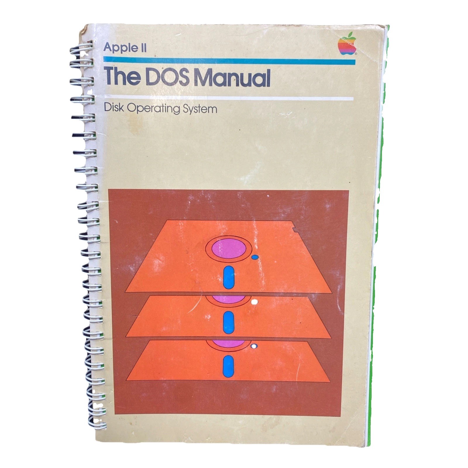 Apple II The DOS Manual Disk Operating System 1981 A2L0036 vintage