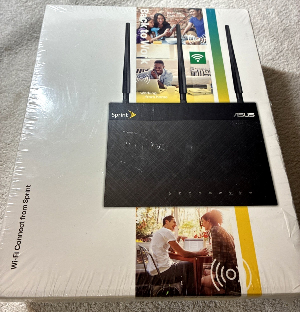 ASUS dual band Wi-Fi connect for Sprint 802.11AC Router Factory Sealed 