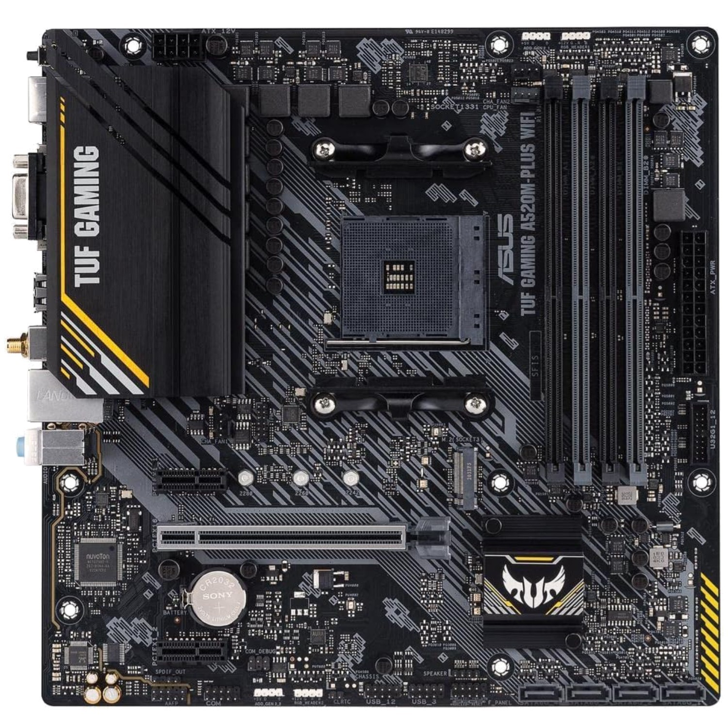 TUF Gaming A520M-PLUS WiFi Motherboard