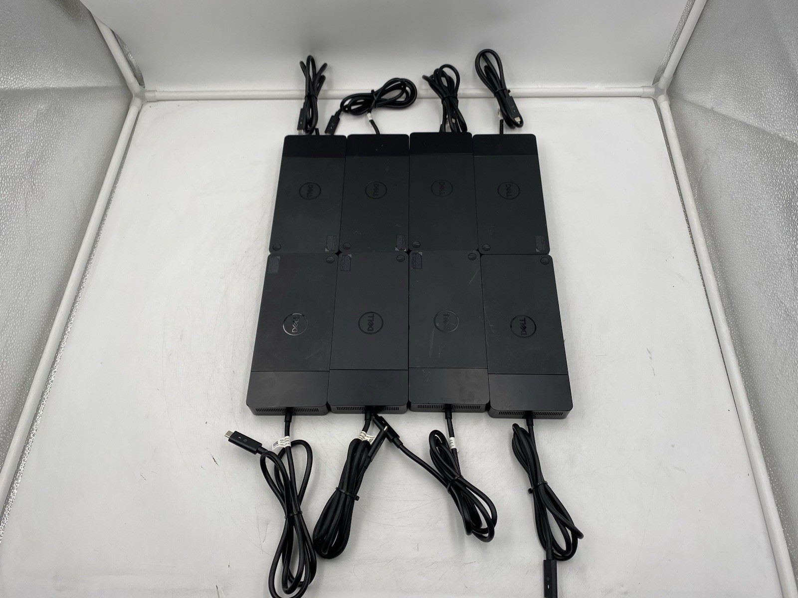 Lot of 8 Dell WD19 USB-C Docking Station K20A0001 - NO AC ADAPTER