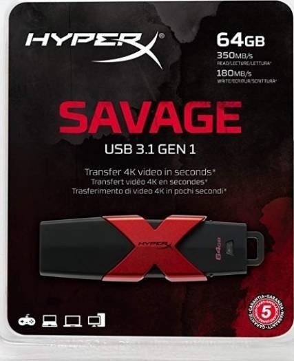 Hyper X 64 GB SAVAGE USB 3.1