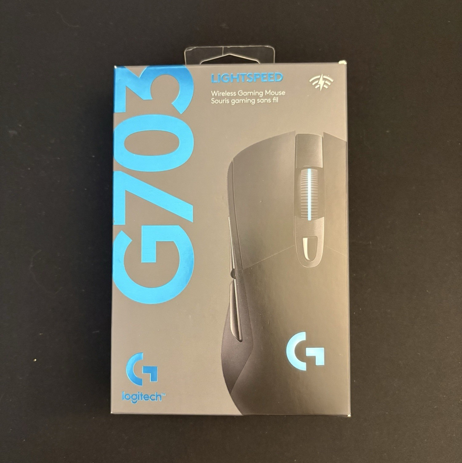 Logitech G703 LIGHTSPEED Wireless Optical RGB Gaming Mouse, Black
