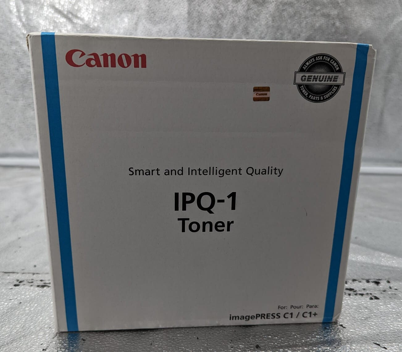 Genuine Canon IPQ-1 (0398B003AA) CYAN Toner Cartridge - NEW SEALED C1 / C1+