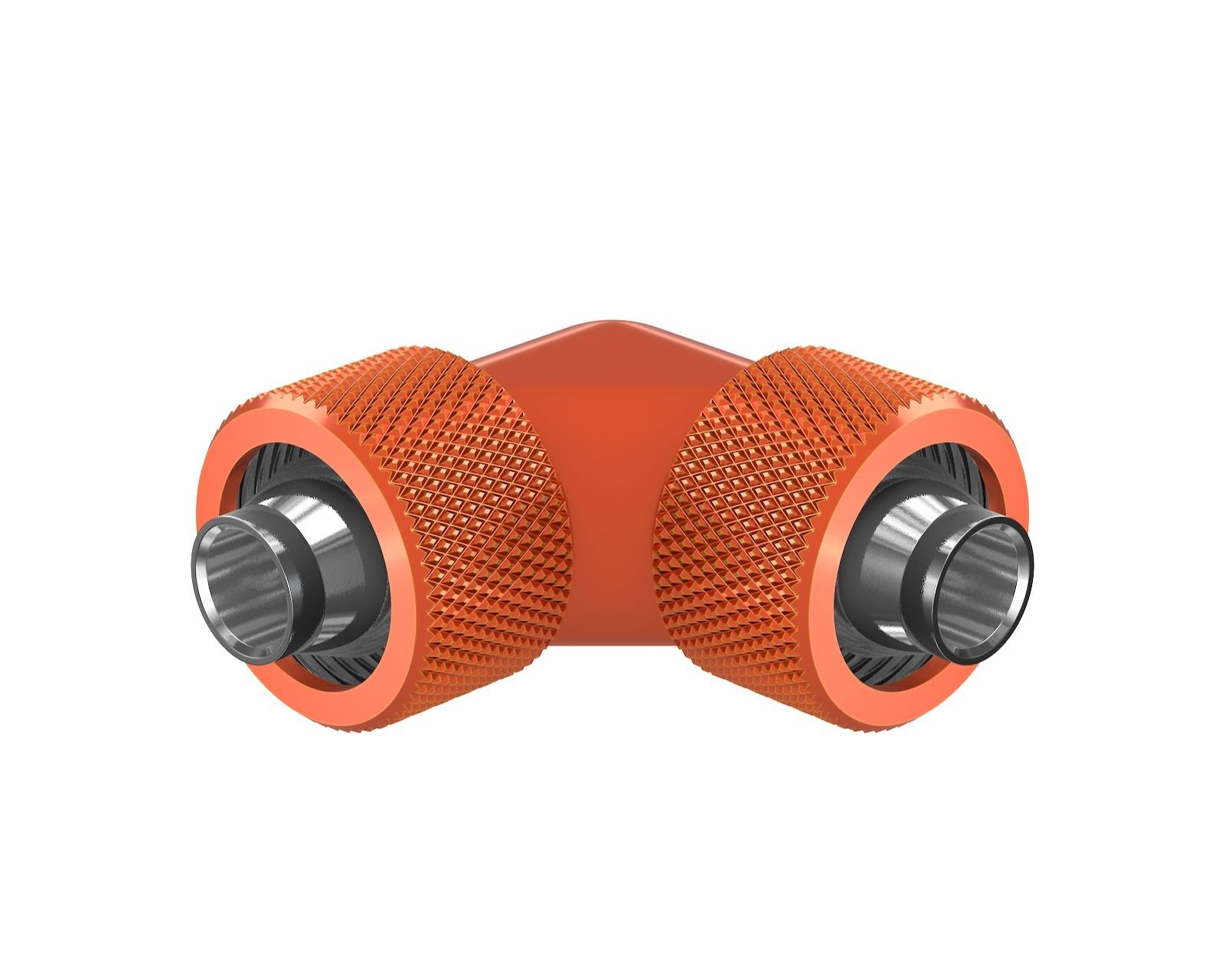 PrimoChill SecureFit SX - Premium 90 Degree Compression Fitting Set For 7/16i...