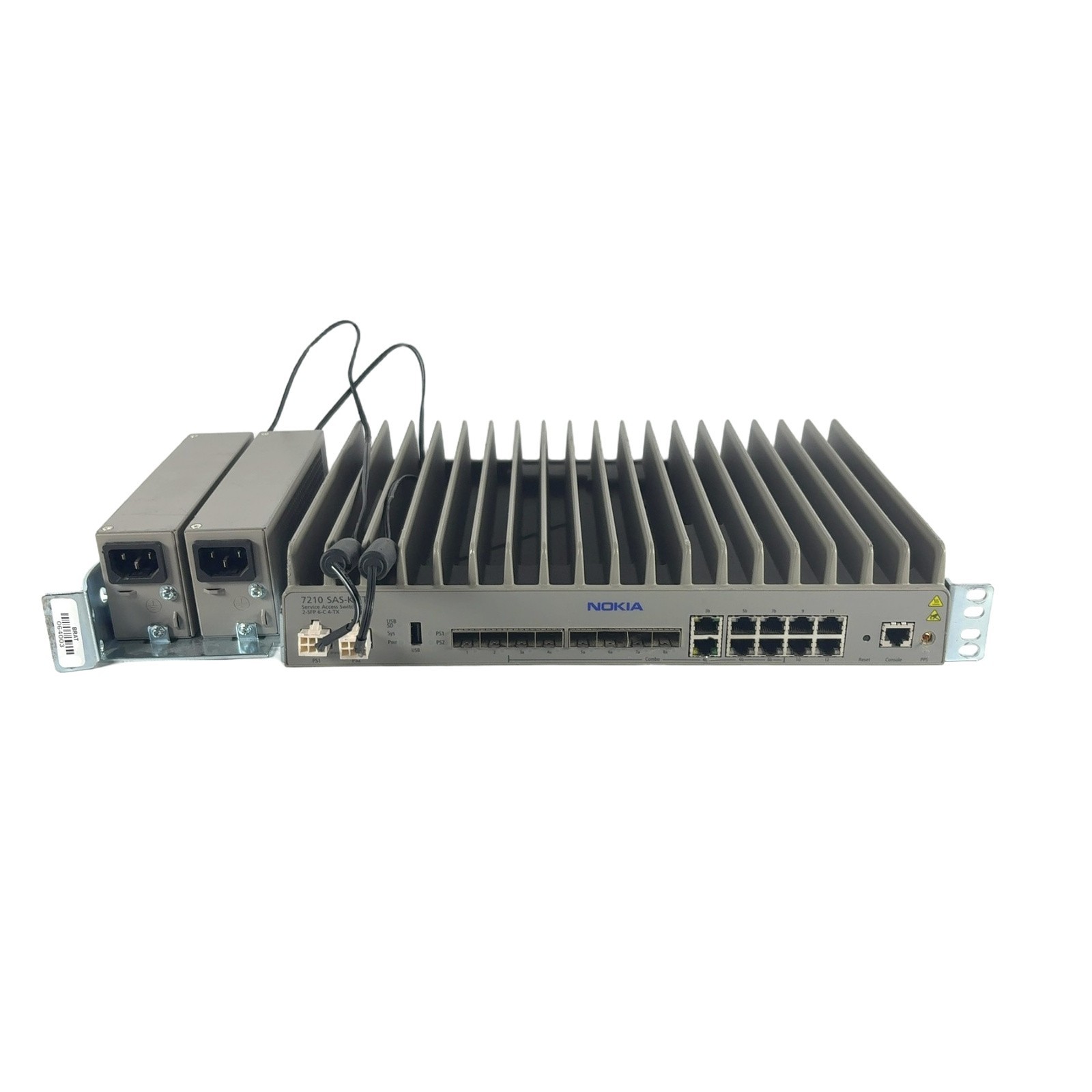 Nokia 7210 SAS-K 2F4T6C Service Access Switch Network Router w/ Power Supply