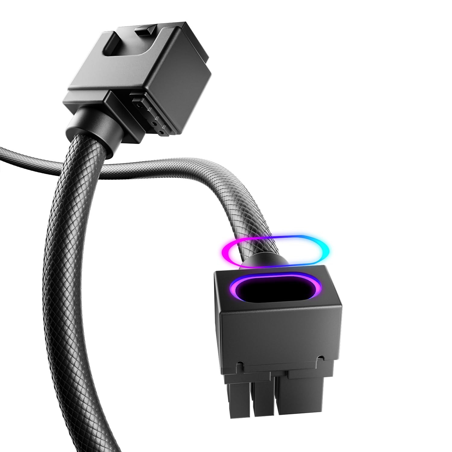 Hydrus-8PIN GPU PSU Extension Cable ARGB Light, Copper Wire Power Extension