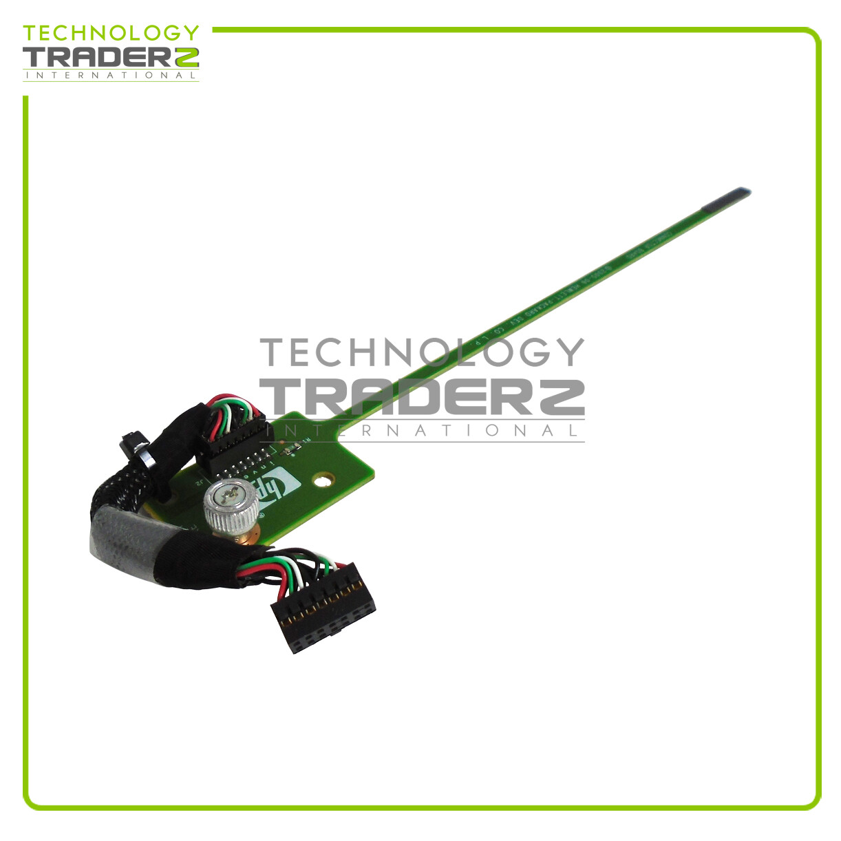 399055-001 HP Power ON/OFF Board 012495-001 W/ Cable * Pulled *