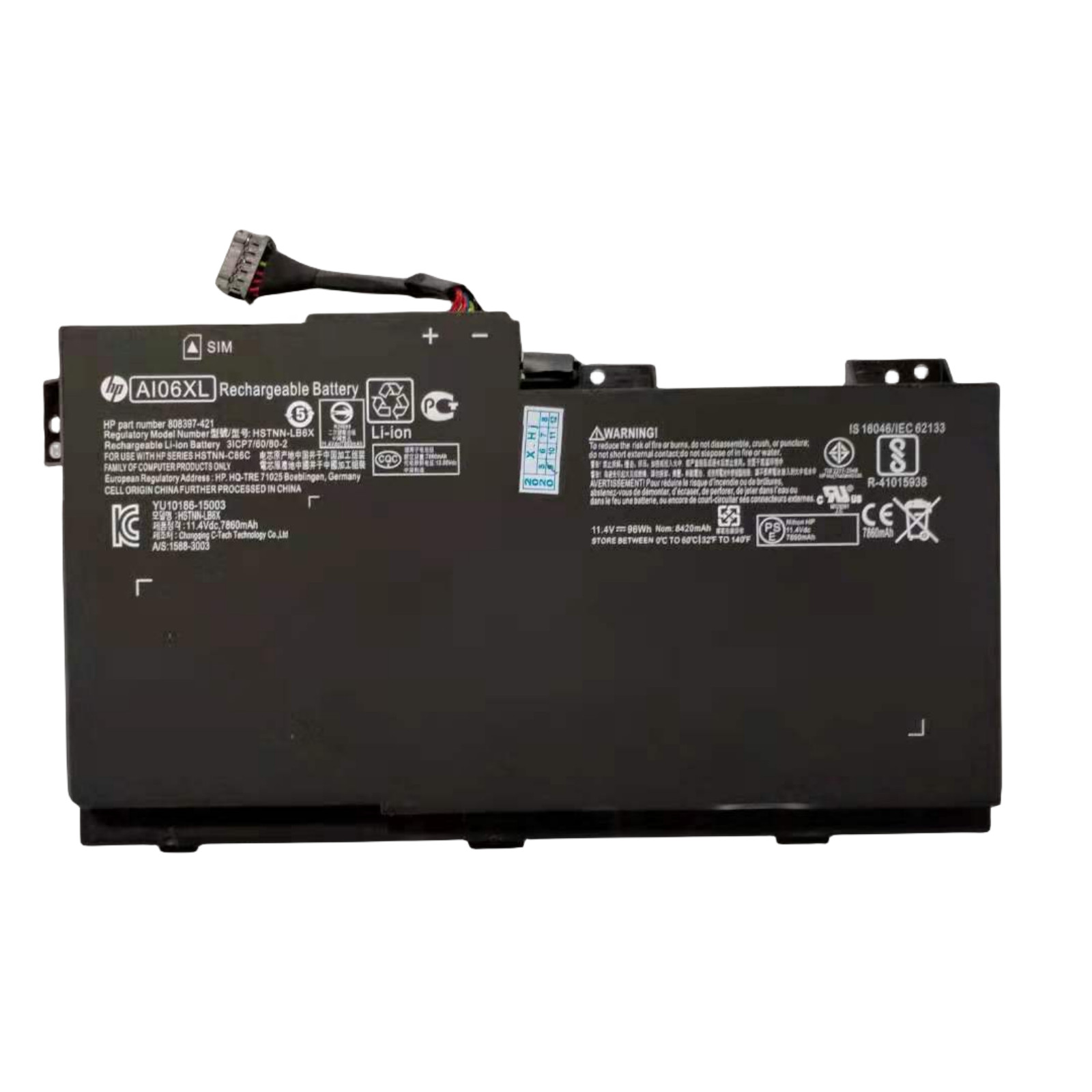 Genuine AI06XL Battery for HP ZBook 17 G3 AIO6X V1Q04UT V1Q08UT T7V62ET T7V67EA