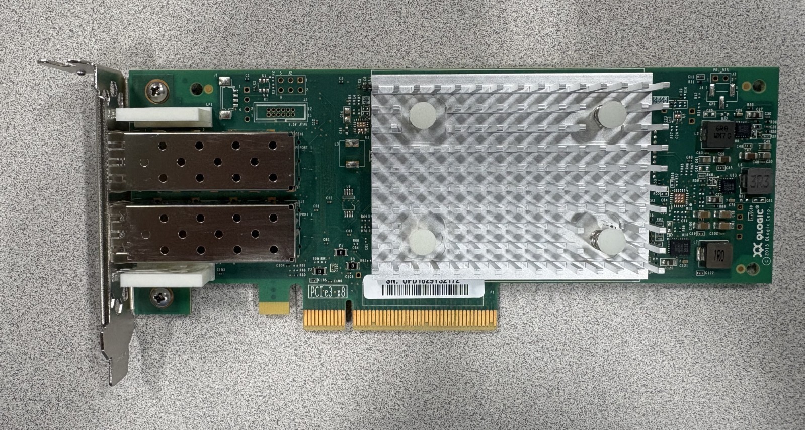 7335902 ORACLE Dual Port 32Gbps Fibre Channel HBA Qlogic(QLE2742-SR) , SFP avail