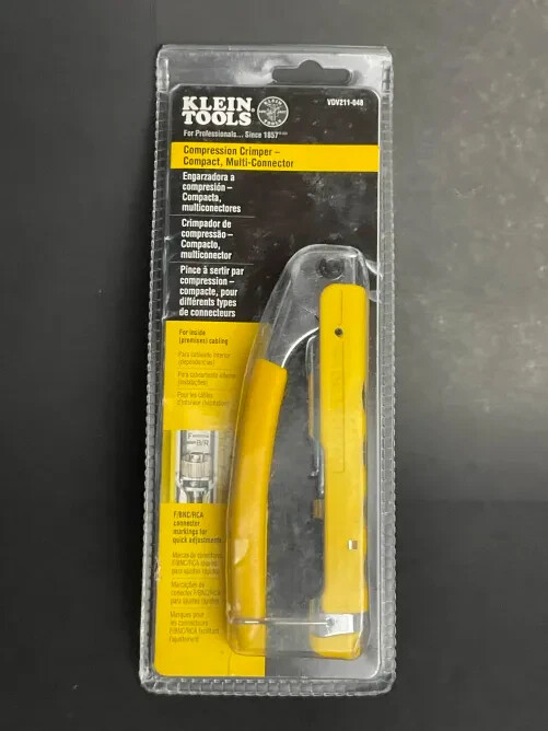 KLEIN TOOLS COMPRESSION CRIMPER VDV211-048 New