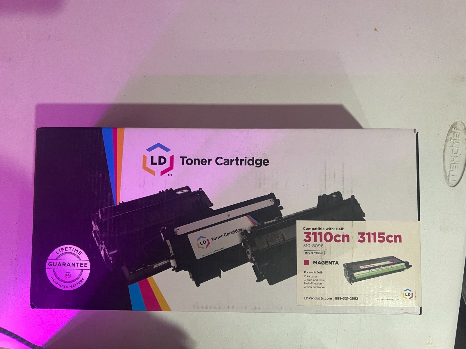 New High Yield Magenta Toner Cartridge for Dell 3110CN 3115cn